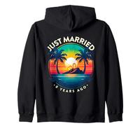 Je Viens de me marier il y a 8 Ans Couple drôle pour Le 8e Anniversaire Sweat à Capuche