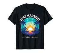 Je Viens de me marier il y a 9 Ans, fête d'anniversaire Amusante T-Shirt
