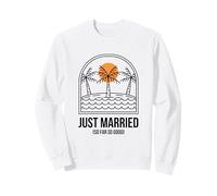 Je Viens de me marier jusqu'à présent, Donc de Bonnes Vacances de Noces drôles Sweatshirt