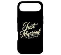 Je Viens de me marier jusqu'à présent, Donc de Bonnes Vacances Vintage pour Un Couple de Jeunes mariés Coque pour iPhone Air