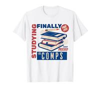 Je Viens de réussir l'examen Comps, Mon doctorat, Mon doctorat, j'étudie des Livres T-Shirt