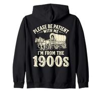 Je Viens des années 1900 | Funny Father Day & Dad Sweat à Capuche