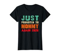 Je Viens d'être promu Mommy Again 2026 Vintage Mom 26 Reveal T-Shirt