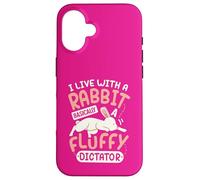 Je vis avec Un Lapin Coque pour iPhone 16