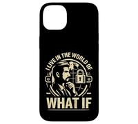 Je vis dans Un Monde où règne la sécurité Coque pour iPhone 14 Plus