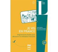 Je vis en france - 20 lectures faciles - Marie Barthe - Presses Universitaires Grenoble - broché - Méthode de langue