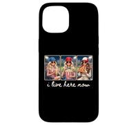 Je vis Ici Maintenant, Filles de Baseball Coque pour iPhone 15