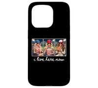 Je vis Ici Maintenant, Filles de Baseball Coque pour iPhone 15 Pro