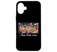 Je vis Ici Maintenant, Filles de Baseball Coque pour iPhone 16 Plus