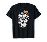 Je vis ma Meilleure Vie - Summer Vibes Motivation T-Shirt