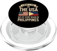 Je vis peut-être aux États-Unis, mais mon histoire a commencé aux Philippines PopSockets PopGrip pour MagSafe