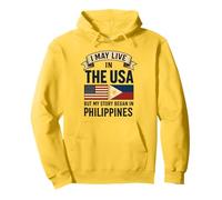 Je vis peut-être aux États-Unis, mais mon histoire a commencé aux Philippines Sweat à Capuche