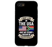 Je vis Peut-être aux États-Unis, mais Mon Histoire a commencé en Afrique du Sud Coque pour iPhone SE (2020) / 7/8