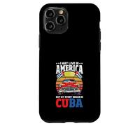 Je vis Peut-être en Amérique, mais Mon Histoire a commencé à Cuba Coque pour iPhone 11 Pro