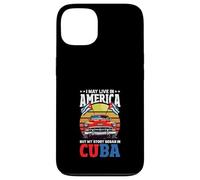 Je vis Peut-être en Amérique, mais Mon Histoire a commencé à Cuba Coque pour iPhone 13