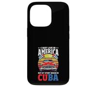Je vis Peut-être en Amérique, mais Mon Histoire a commencé à Cuba Coque pour iPhone 13 Pro