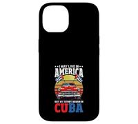 Je vis Peut-être en Amérique, mais Mon Histoire a commencé à Cuba Coque pour iPhone 14