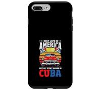Je vis Peut-être en Amérique, mais Mon Histoire a commencé à Cuba Coque pour iPhone 7 Plus/8 Plus