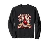 Je Visais Cette Quille Une Autre Est Tombée Humour Bowling Sweatshirt