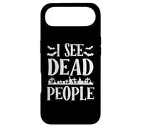 Je Vois des Morts, Un Truc ou Une friandise drôle pour Halloween Coque pour iPhone Air