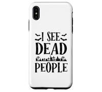 Je Vois des Morts, Un Truc ou Une friandise drôle pour Halloween Coque pour iPhone XS Max