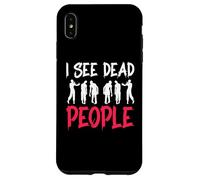 Je Vois des Morts, Un Truc ou Une friandise drôle pour Halloween Coque pour iPhone XS Max