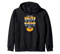 Je Vois Que tu t’ES rasé Humour Barbe virilité Sweat à Capuche
