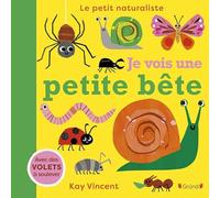 Je vois une petite bête - Livre d'éveil tout-carton avec des volets à soulever - Dès 2 ans