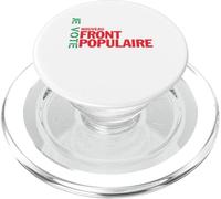 Je vote Nouveau Front Populaire LFI Les Verts Communistes PopSockets PopGrip pour MagSafe
