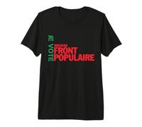 Je Vote Nouveau Front Populaire LFI Les Verts Communistes T-Shirt Haut de Gamme