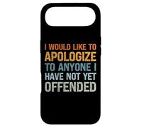 Je Voudrais m'excuser auprès de Tous Ceux Que Je n'ai Pas Encore offensés Coque pour iPhone Air