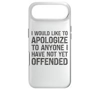 Je Voudrais m'excuser auprès de Tous Ceux Que Je n'ai Pas Encore offensés Coque pour iPhone Air