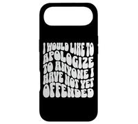 Je Voudrais m'excuser auprès de Tous Ceux Que Je n'ai Pas Encore offensés Coque pour iPhone Air