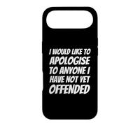Je Voudrais m'excuser auprès de Tous Ceux Que Je n'ai Pas Encore offensés Coque pour iPhone Air