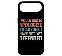 Je Voudrais m'excuser auprès de Tous Ceux Que Je n'ai Pas Encore offensés Coque pour iPhone Air