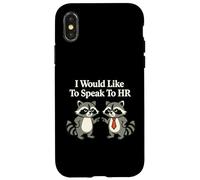 Je Voudrais Parler à Un travailleur indépendant RH Coque pour iPhone X/XS
