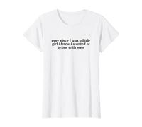 Je voulais discuter avec des Hommes : Funny Unhinged Gen Z Meme Bold T-Shirt Graphique avec Valeur