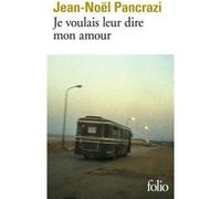 Je voulais leur dire mon amour Jean-Noël Pancrazi (Auteur)