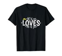 Je Vous Aime Tous T-Shirt Graphique avec Valeur