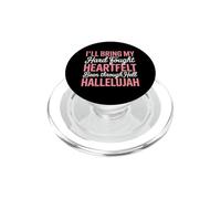 Je Vous apporterai Mon alléluia cordialement combattu PopSockets PopGrip pour MagSafe