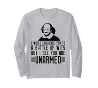 Je Vous METTRAIS AU DÉFI DE Faire Face À Un MÈME DE Shakespeare DÉSARMÉ Manche Longue