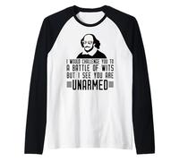 Je Vous METTRAIS AU DÉFI DE Faire Face À Un MÈME DE Shakespeare DÉSARMÉ Manche Raglan