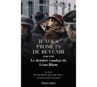 Je vous promets de revenir