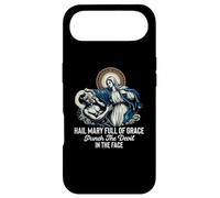 Je Vous salue Marie Pleine de grâce Punch The Devil in The Face Catholic Coque pour iPhone Air