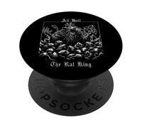 Je Vous salue Tous, Le Roi des Rats, vermine, Gothique, médiéval, Macabre, Horreur PopSockets PopGrip Adhésif