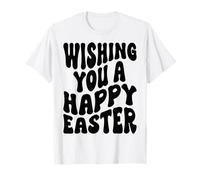 Je Vous Souhaite de joyeuses Pâques, Joyeux Dimanche de la Résurrection, Jésus T-Shirt