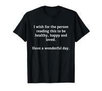 Je Vous Souhaite du Bonheur. T-Shirt