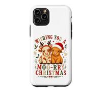 Je Vous Souhaite Un Noël maussade, de Jolies Vaches des Coque pour iPhone 11 Pro