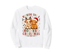 Je Vous Souhaite Un Noël maussade, de Jolies Vaches des Sweatshirt
