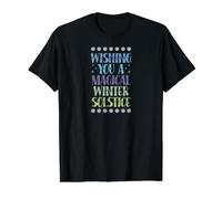 Je Vous Souhaite Un Solstice d'hiver Magique T-Shirt Graphique avec Valeur